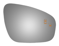 SIDE VIEW MIRROR W BLIND SPOT